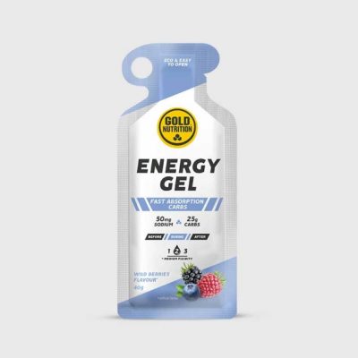 gel energizant energy cu fructe de padure goldnutrition 40 g