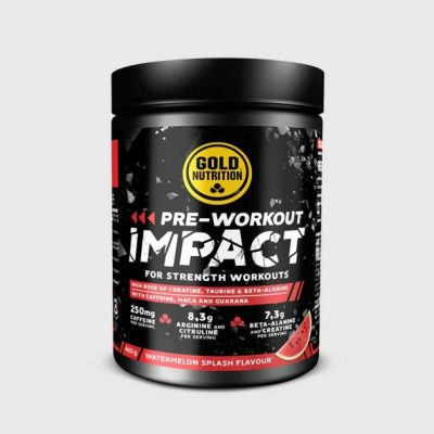 goldnutrition pre workout impact pepene rosu 400 gr