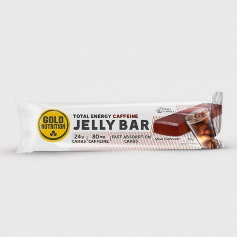 Jeleu energizant cu aroma de Cola Jelly Bar, GoldNutrition, 30g