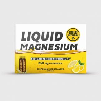 Magneziu lichid 250 mg, GoldNutrition, 10 fiole