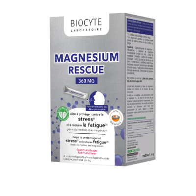 magneziu orodispersabil biocyte magnesium rescue 14 plicuri