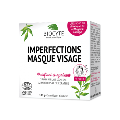 masca anti imperfectiuni biocyte imperfections tip sapun 2 in 1 100g