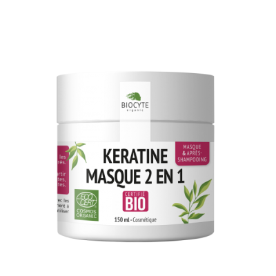 masca de par bio keratine 2 in 1 biocyte 150 ml