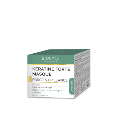 masca de par cu keratina pura si ceramide vegetale biocyte keratine forte mask 100 ml