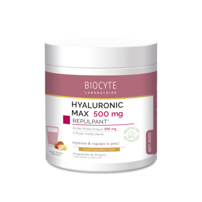 supliment alimentar anti aging cu acid hialuronic biocyte hyaluronic max 280 g