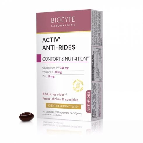 Supliment alimentar anti-aging si de reducere a ridurilor, Biocyte, Activ Inpulp, 30 capsule