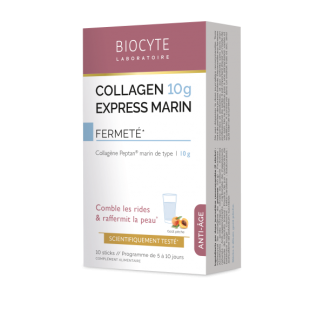 Supliment alimentar cu colagen, Biocyte, Collagen Express Marin, 10 plicuri