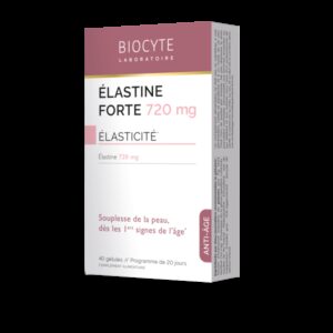 supliment alimentar cu elastina biocyte elastine forte 40 gelule