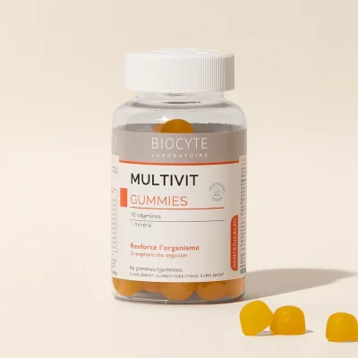 supliment alimentar cu vitamine si minerale biocyte multivit gummies 60 jeleuri