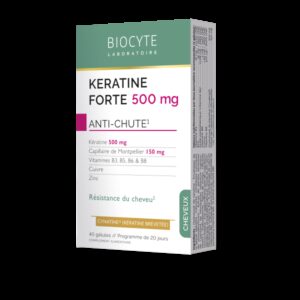 supliment alimentar pentru caderea parului keratine forte anti cadere biocyte 40 capsule