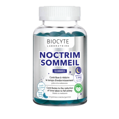 supliment alimentar pentru imbunatatirea calitatii somnului biocyte noctrim sommeil gummies 60 jeleuri 