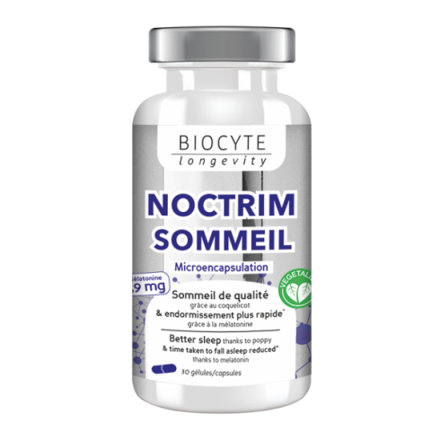 Supliment alimentar pentru imbunatatirea calitatii somnului Biocyte, Noctrim Forte, 30 capsule