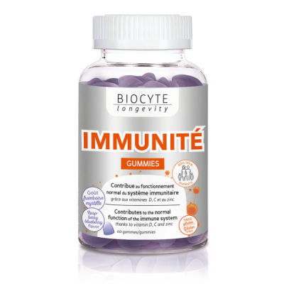 supliment alimentar pentru imunitate immunite gummies biocyte 60 jeleuri