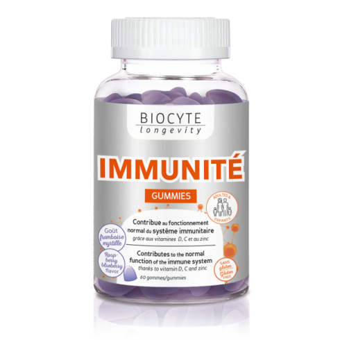 Supliment alimentar pentru imunitate, Immunite Gummies, Biocyte, 60 jeleuri