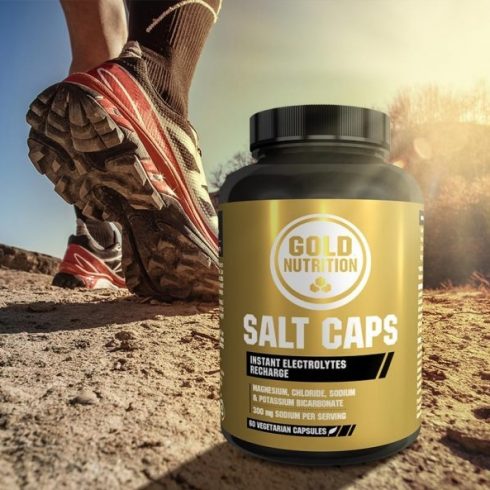 Supliment alimentar pentru remineralizarea organismului Salt Caps, GoldNutrition 60 capsule vegetale