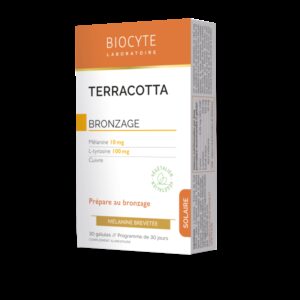 supliment alimentar pentru un bronz frumos biocyte terracotta cocktail solaire 30 tablete