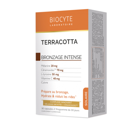 Supliment alimentar Terracotta Bronz Intense, Biocyte, 30 capsule
