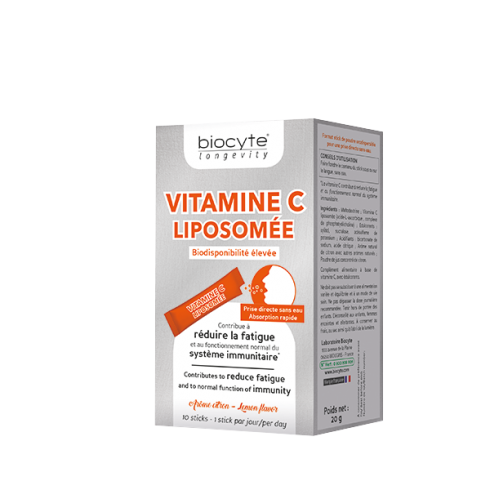 Vitamina C lipozomala, Biocyte, Vitamin C liposomal, 10 plicuri