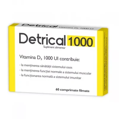 detrical d3 1000iu 60 comprimate filmate 18426 1 1679488233646.webp
