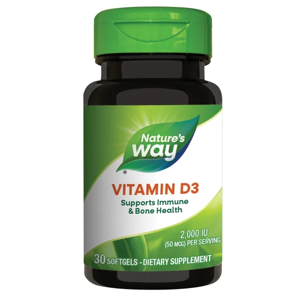 vitamina d3 2000 ui natures way secome 120 capsue