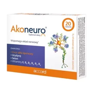 akoneuro 20 comprimate accord