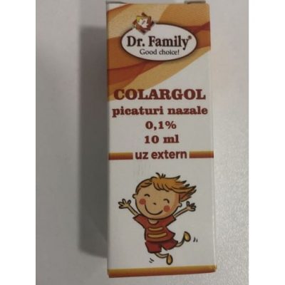 colargol 0,1 picaturi nazale