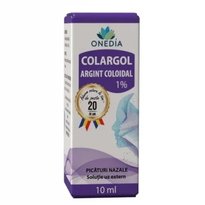 colargol argint coloidal 1 10ml onedia