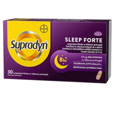 supradyn sleep forte 30 comprimate filmate bayer 5208