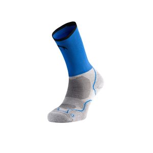ciorapi compresivi trail running lurbel desafio five gri deschis albastru.jpg