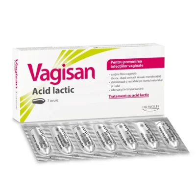 ovule cu acid lactic vagisan