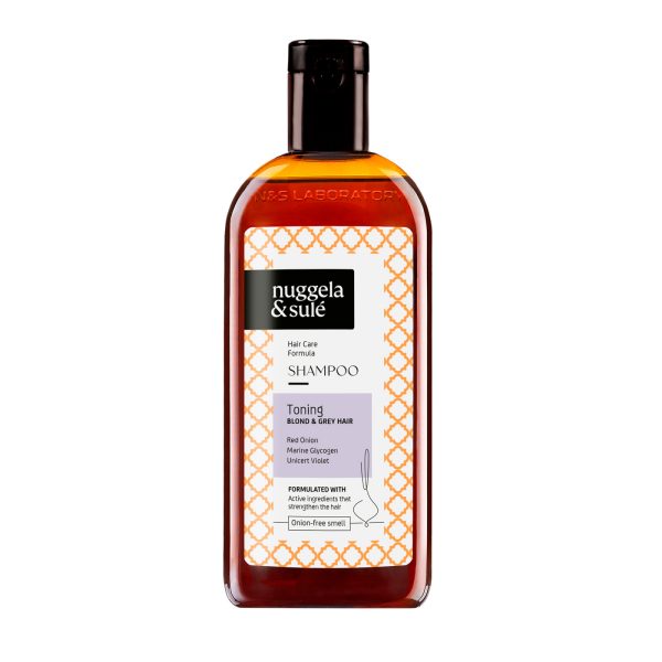 sampon nuantator pentru par blond alb sau gri 250ml nuggela sule 463367.jpg