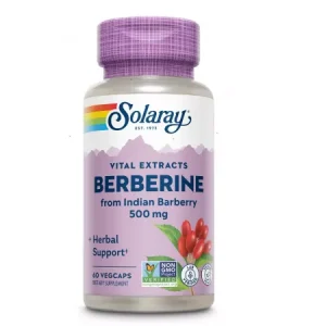 berberine 60 capsule vegetale solaray