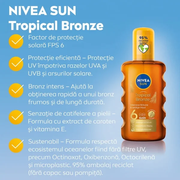 nivea sun ulei