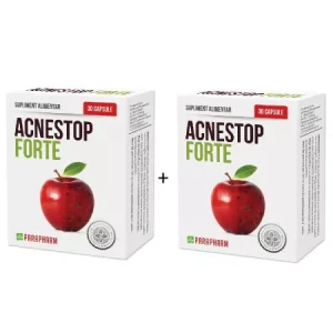 pachet acnestop forte 30 30 capsule 1 1 parapharm