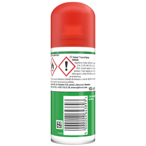 spray impotriva tantarilor tropical 1002