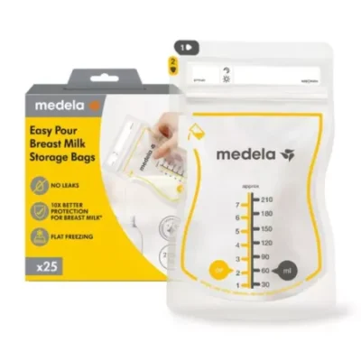 pungi pentru depozitarea laptelui matern 25 x 210 ml medela 5137