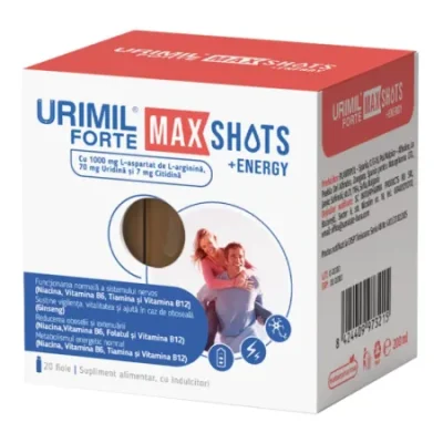 urimil forte max shots energy 20 fiole naturpharma