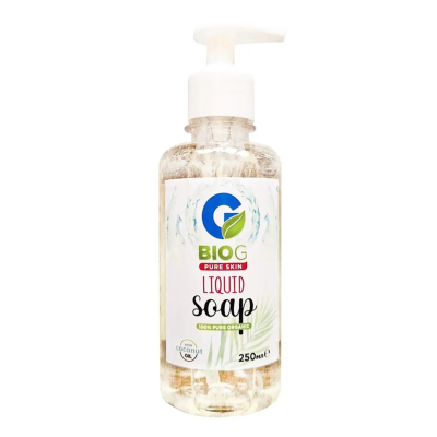 Sapun lichid cu apa cu argint BIO G PURE SKIN BioBebeCosmetic 250ml 1030x1030