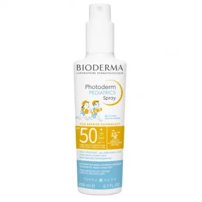 spray protectie solara pentru copii pediatrics spf 50 200 ml bioderma