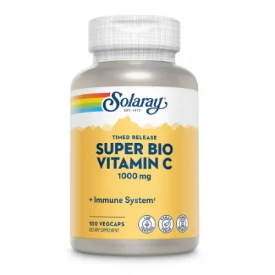 super bio vitamina c solaray 100 capsule secom