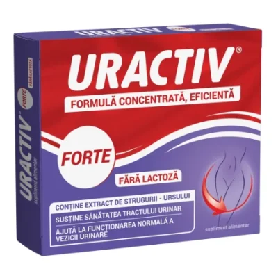 uractiv forte fara lactoza 10 capsule terapia