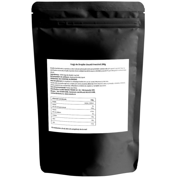 fulgi de drojdie uscata inactiva 200 g niavis 2