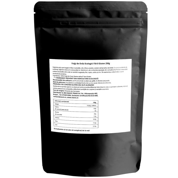 fulgi eco de ovaz fara gluten 250 g niavis2