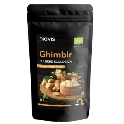 ghimbir pulbere ecologica 60 g niavis