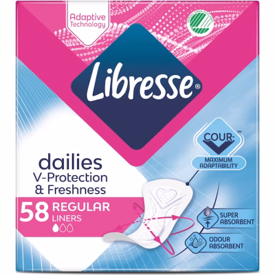 libresse panty zilnice normal vzone 58buc