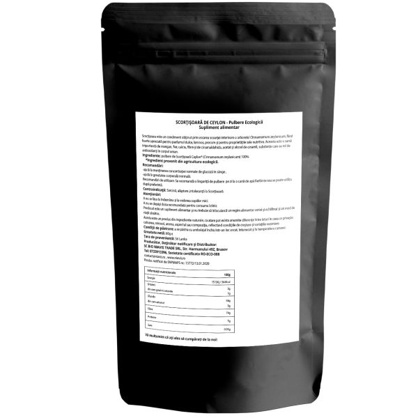 pudra bio scortisoara ceylon 60 g niavis 2