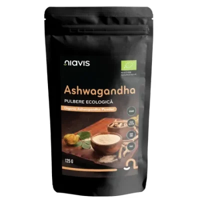 pulbere ecologica ashwagandha 125g niavis