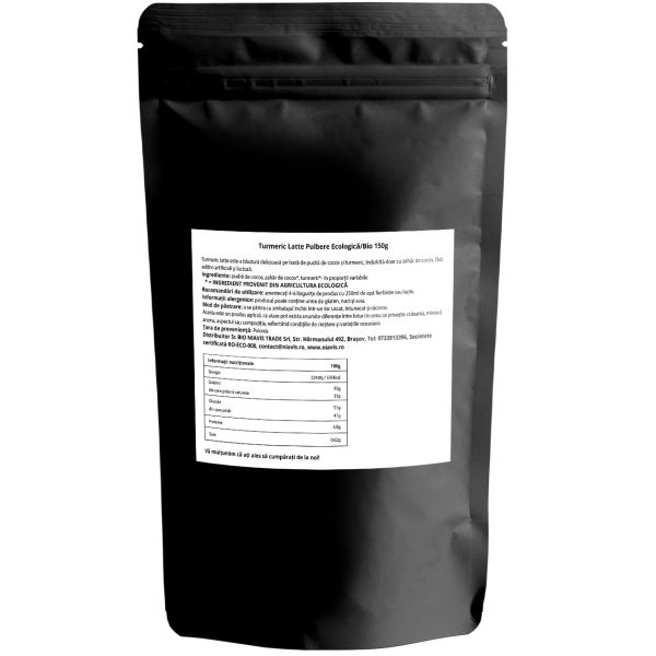 turmeric latte pulbere eco 150 g niavis 2