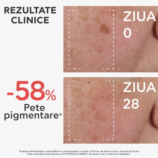 ser corector antirid cu vitamina c bee tech c15 30 ml apivita 443361