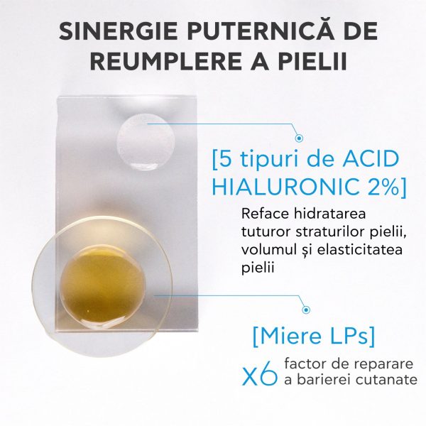 ser reparator cu acid hialuronic bee tech ha5 30 ml apivita 756769